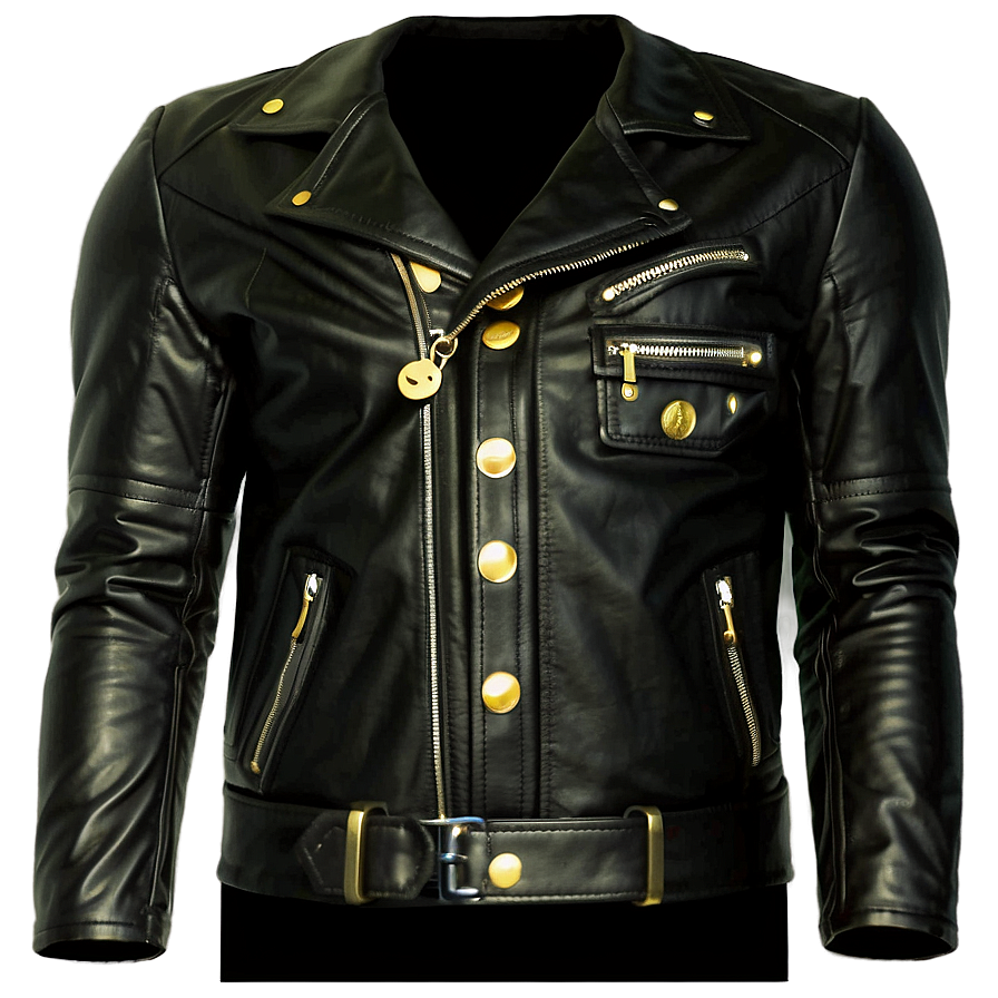 Leather Blazer Jacket Png Kqk PNG image