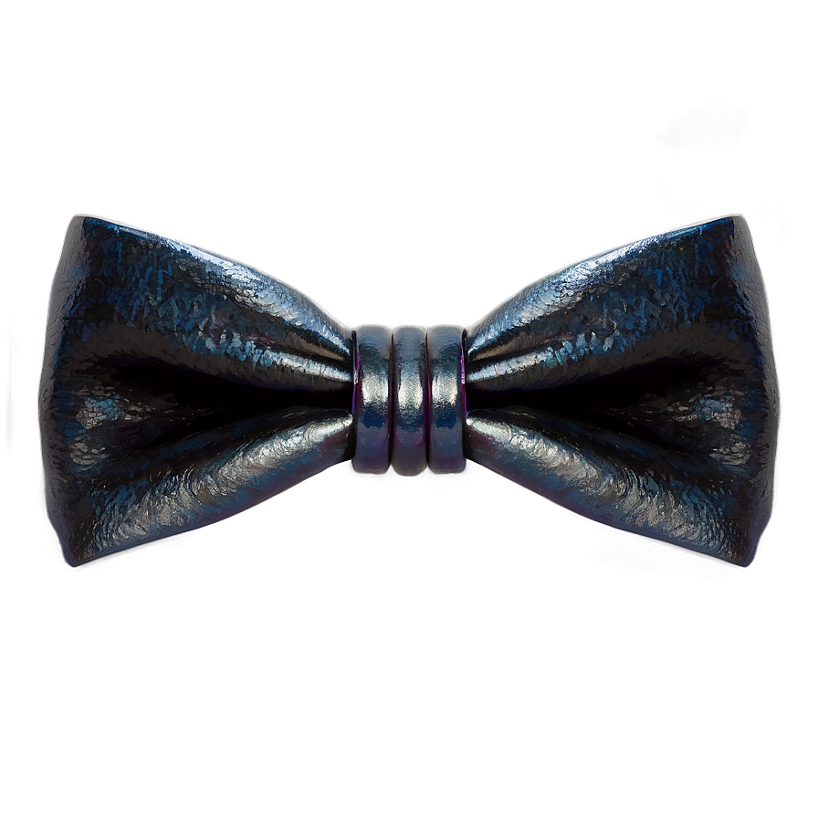 Leather Bow Tie Look Png 49 PNG image