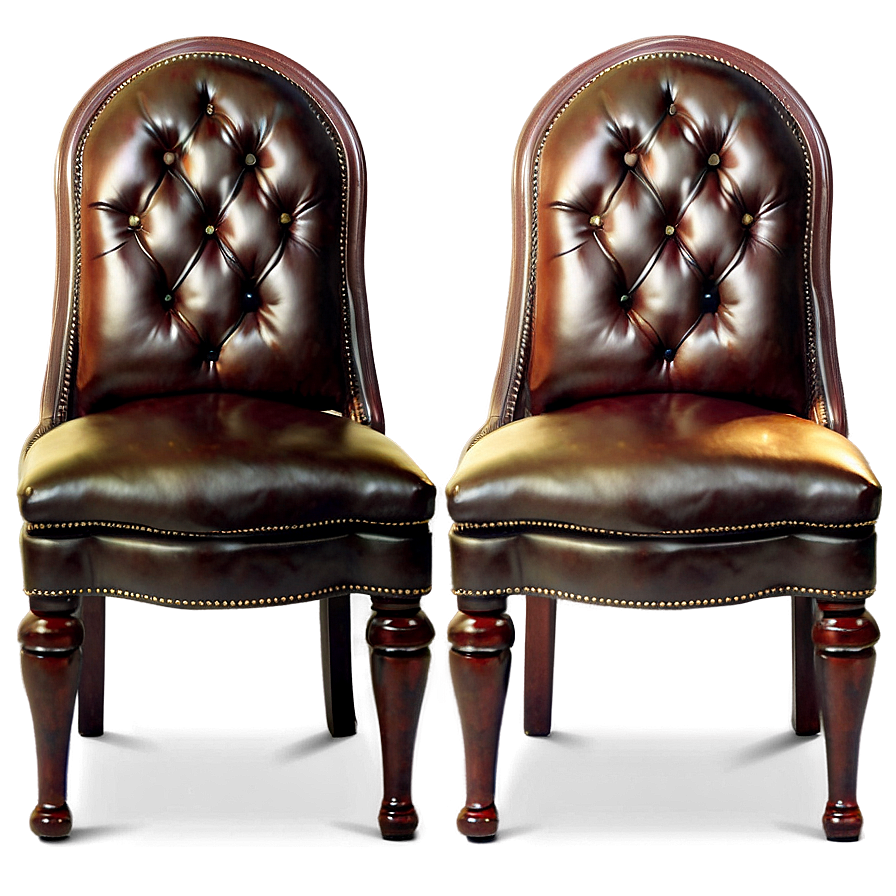 Leather Chairs Png 06132024 PNG image