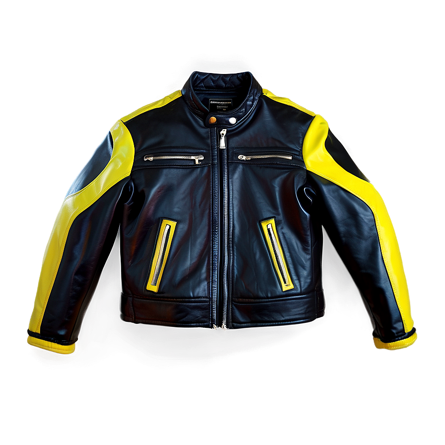 Leather Clothes Jacket Png 05242024 PNG image