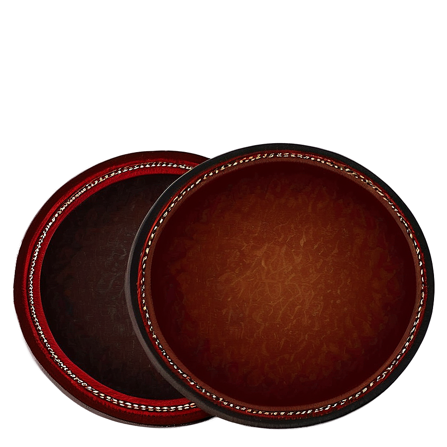 Leather Coaster Circle Png Odg PNG image