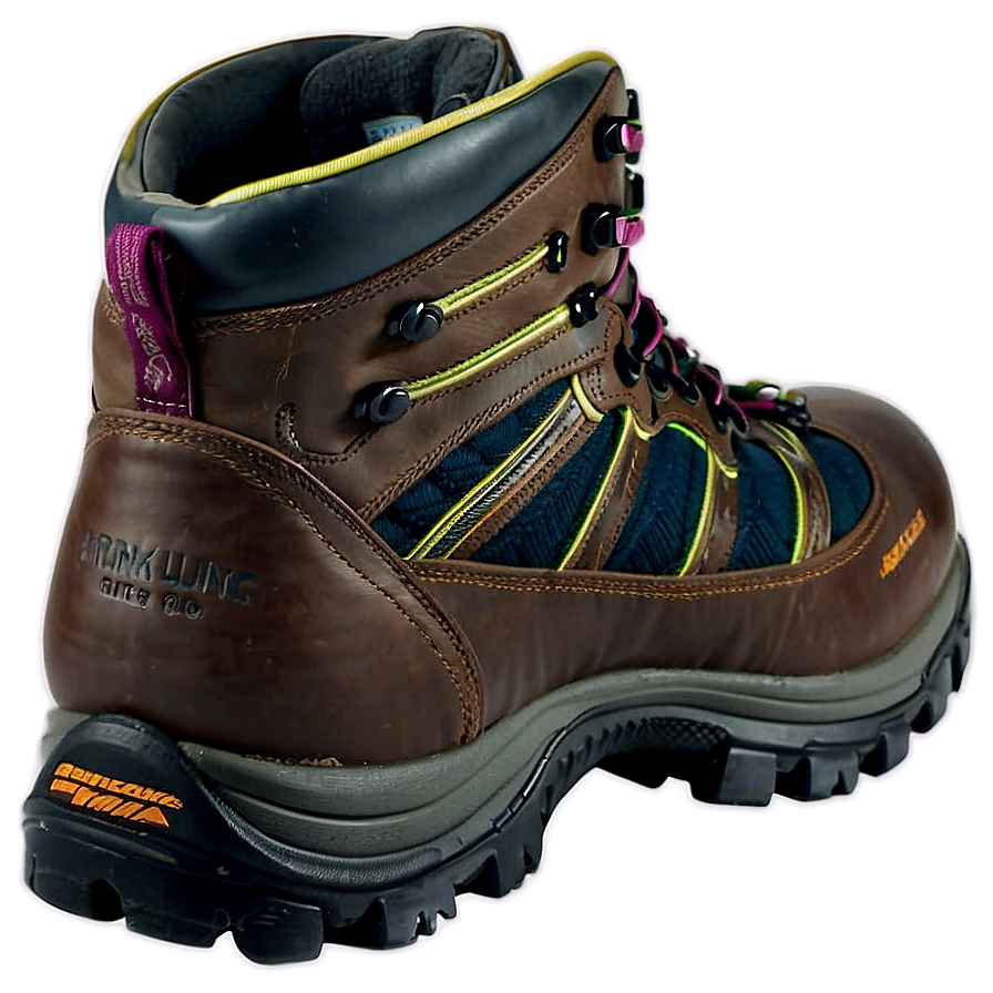 Leather Hiking Boots Png Bqh88 PNG image