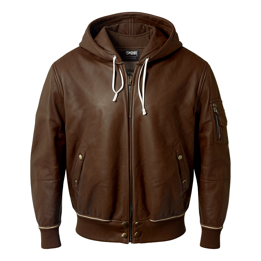 Leather Hoodie Strings Png 13 PNG image