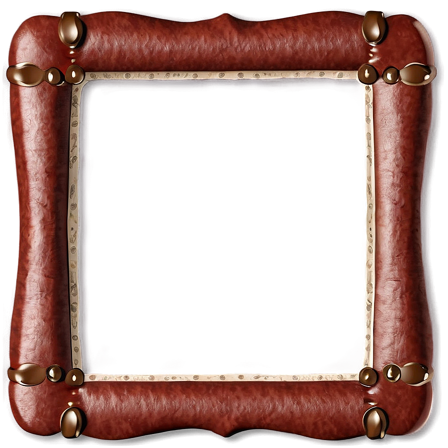 Leather Picture Frame Png 05042024 PNG image