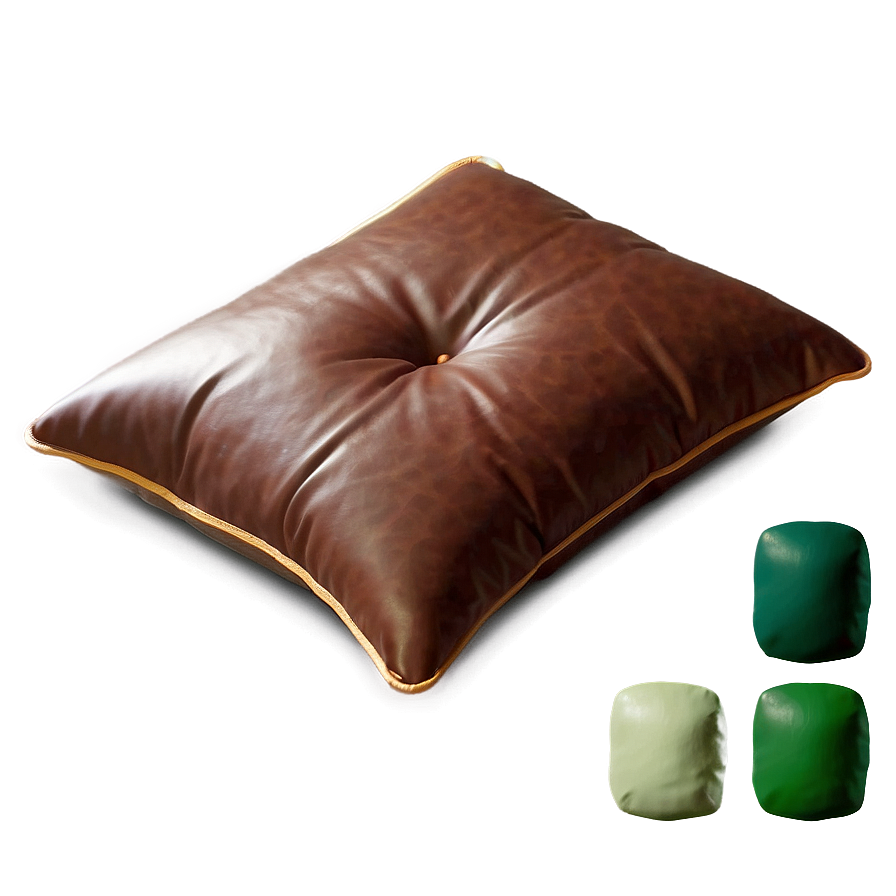 Leather Pillow Png 67 PNG image