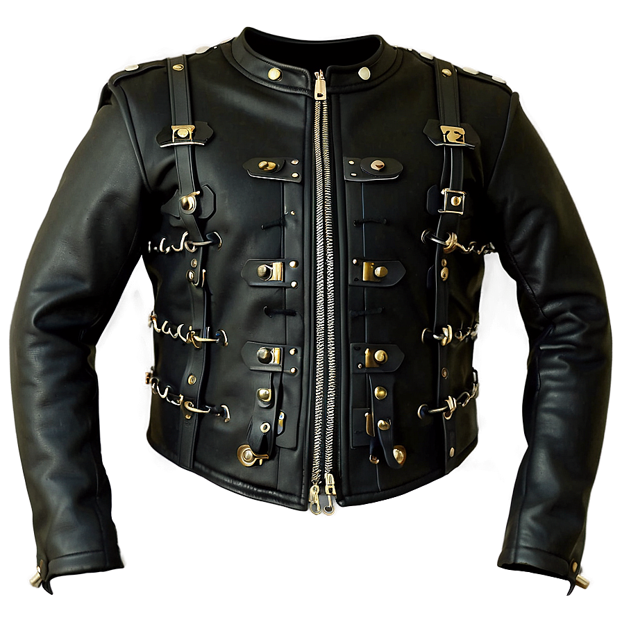 Leather Straight Jacket Png 25 PNG image