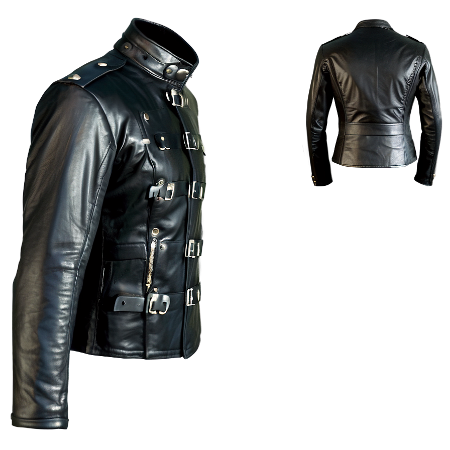 Leather Straight Jacket Png Gem45 PNG image