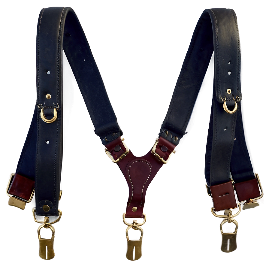 Leather Suspenders Png Ebs PNG image