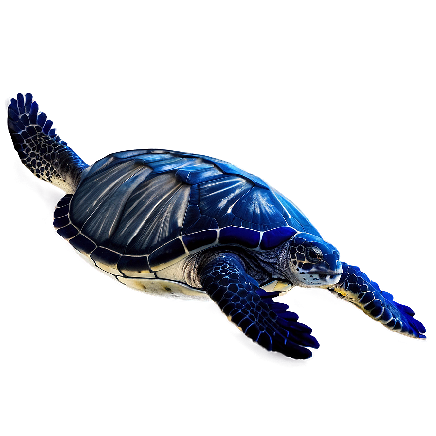 Leatherback Turtle Dive Deep Png 06292024 PNG image