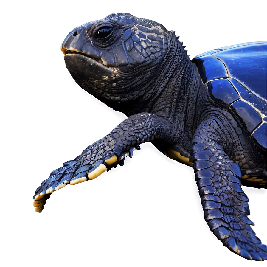 Leatherback Turtle On Beach Sunset Png 48 PNG image