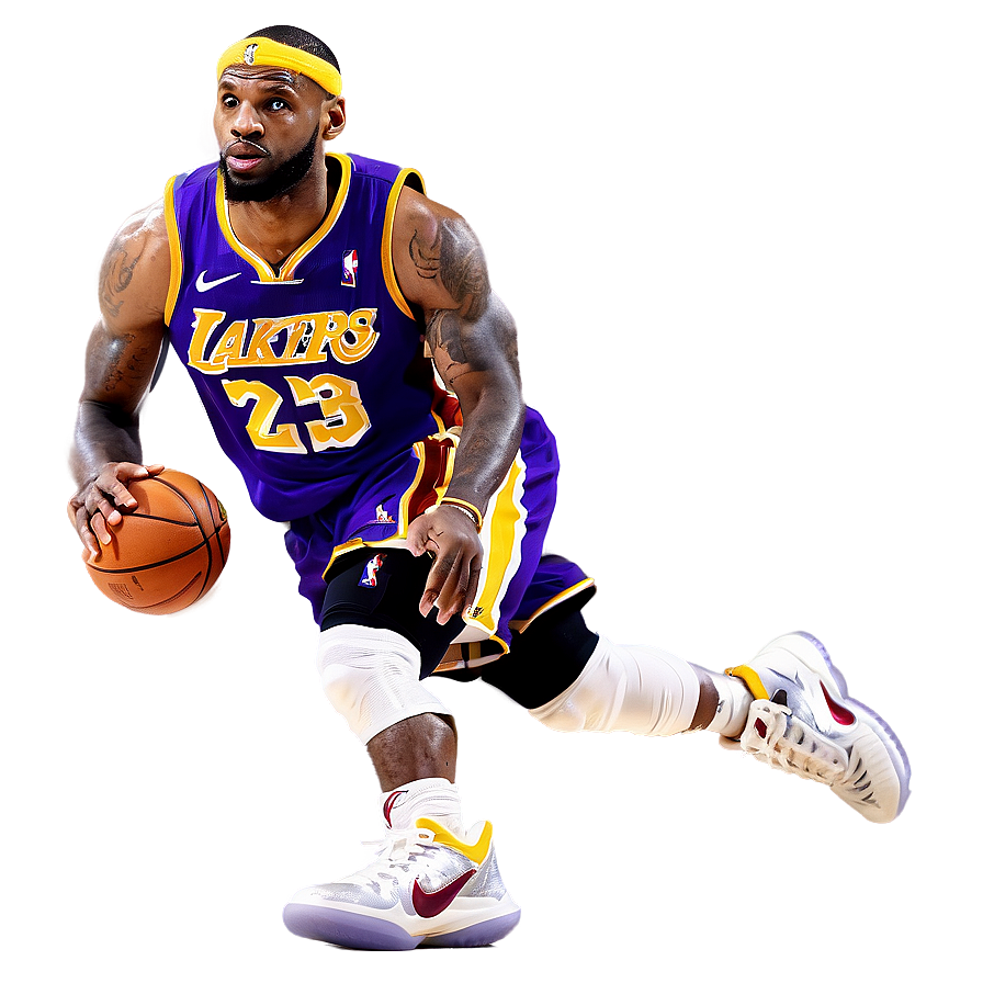 Lebron James Behind-the-back Dribble Png 05232024 PNG image