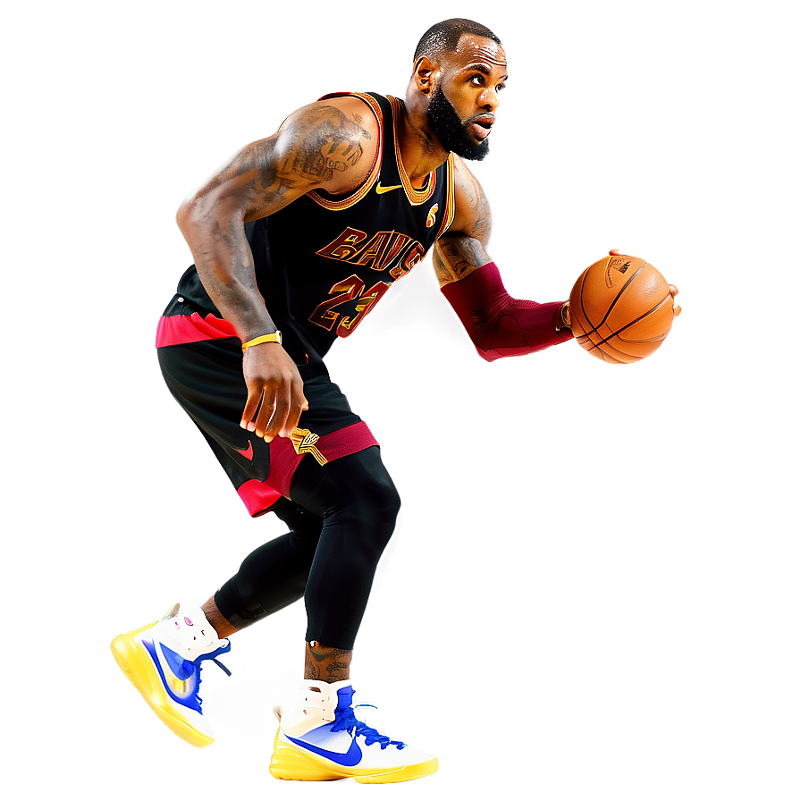 Lebron James Behind-the-back Dribble Png 88 PNG image