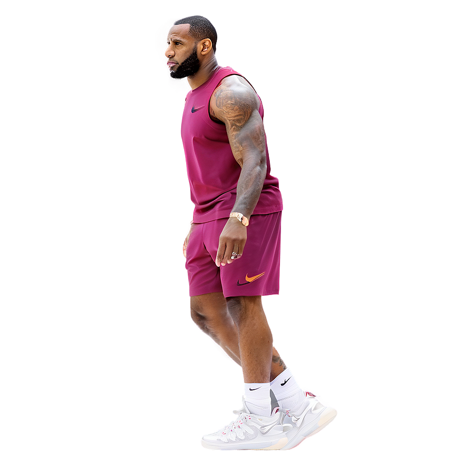 Lebron James Casual Look Png Gqf51 PNG image