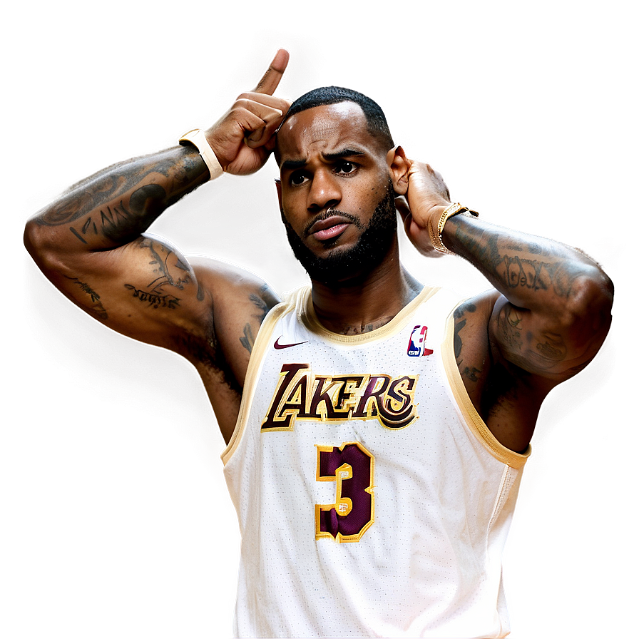 Lebron James First Championship Win Png 05232024 PNG image