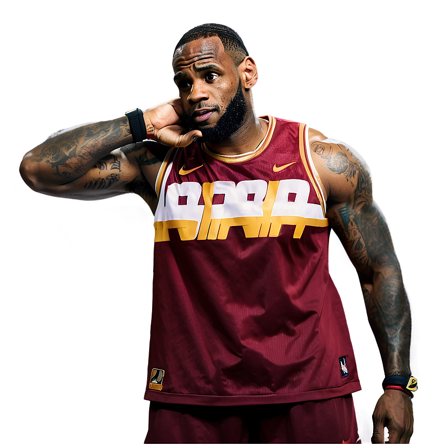 Lebron James Off-season Training Png Hye PNG image