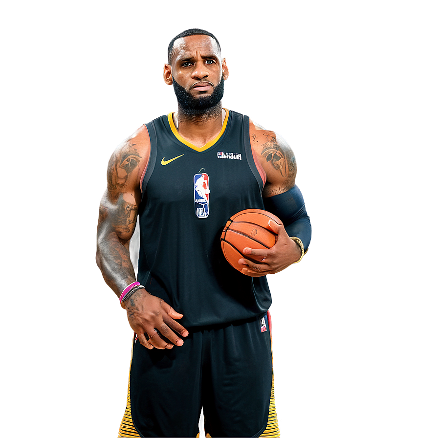 Lebron James Pre-game Rituals Png 05232024 PNG image