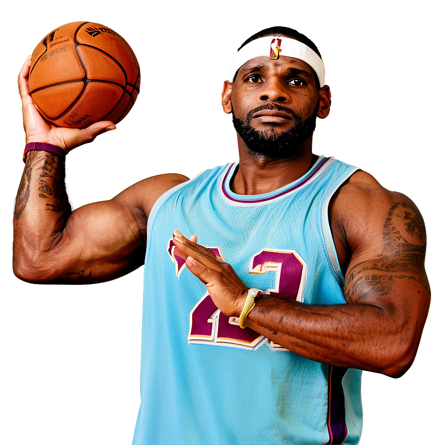 Lebron Shooting Pose Png 05232024 PNG image