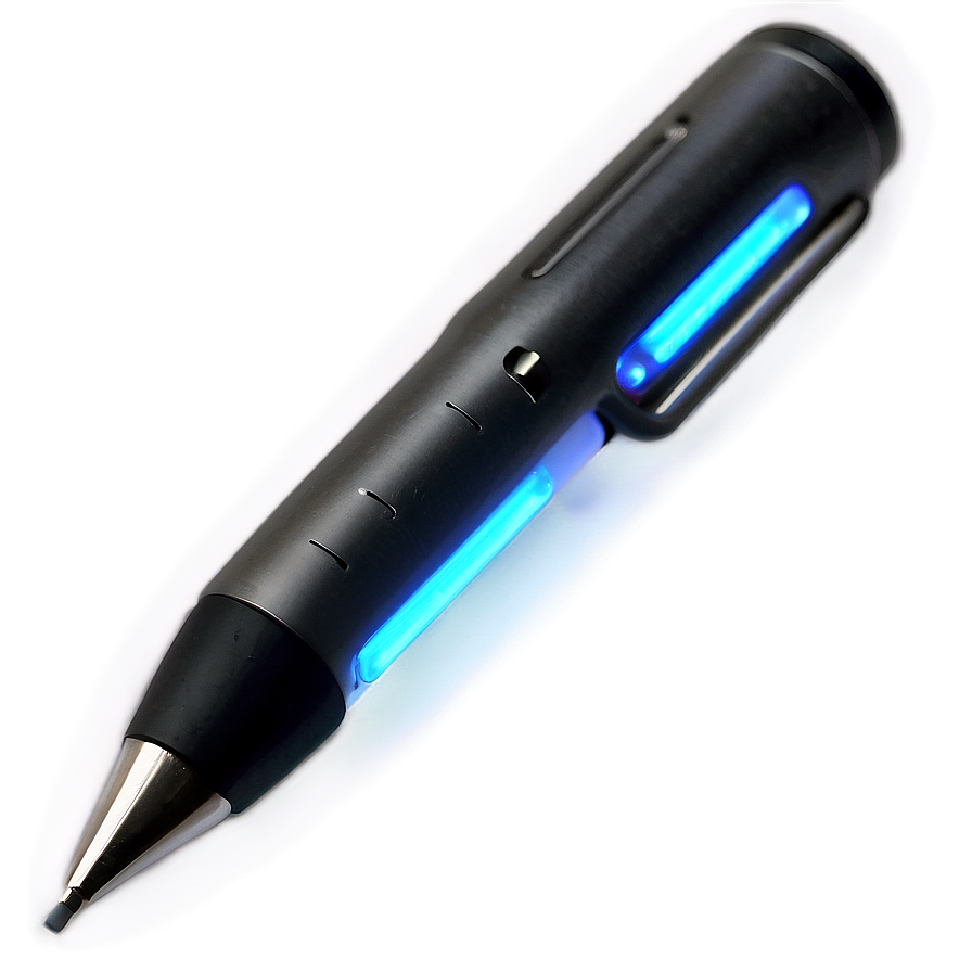 Led Light Mechanical Pencil Png 06212024 PNG image