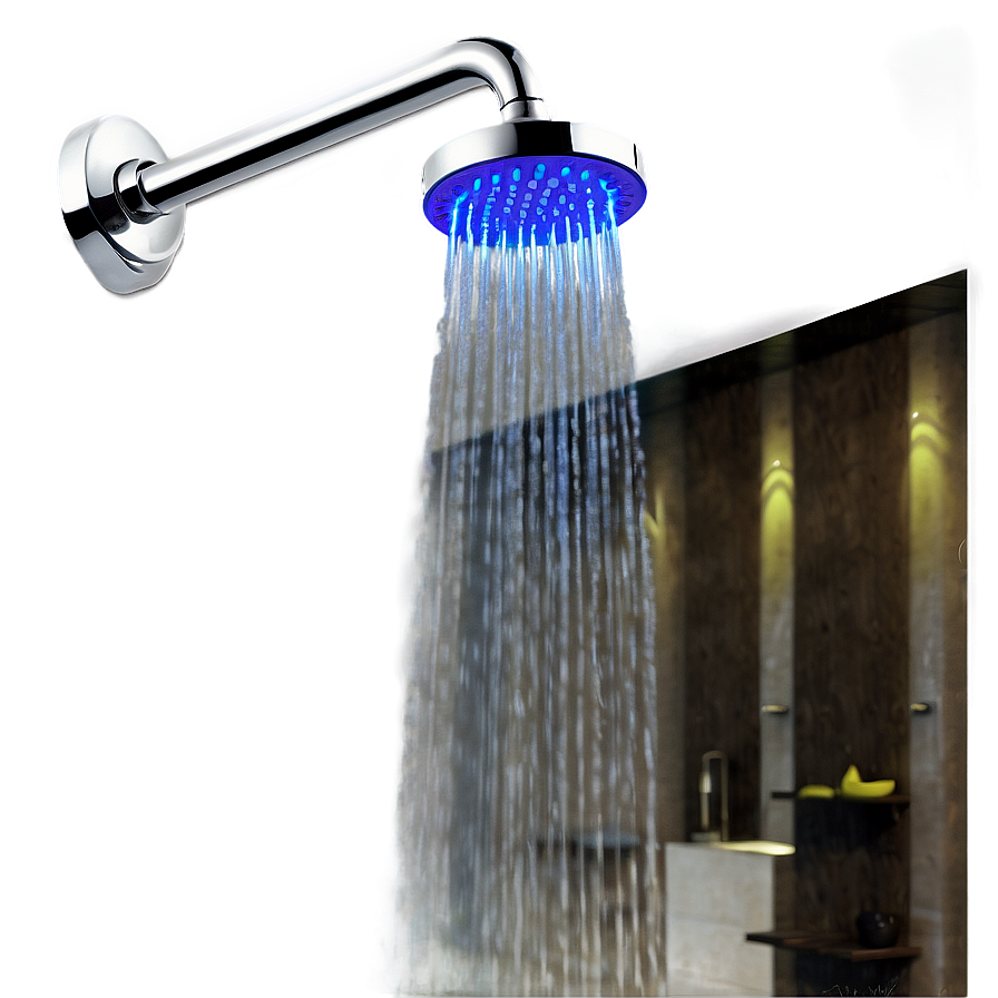 Led Light Shower Head Png Ipf41 PNG image