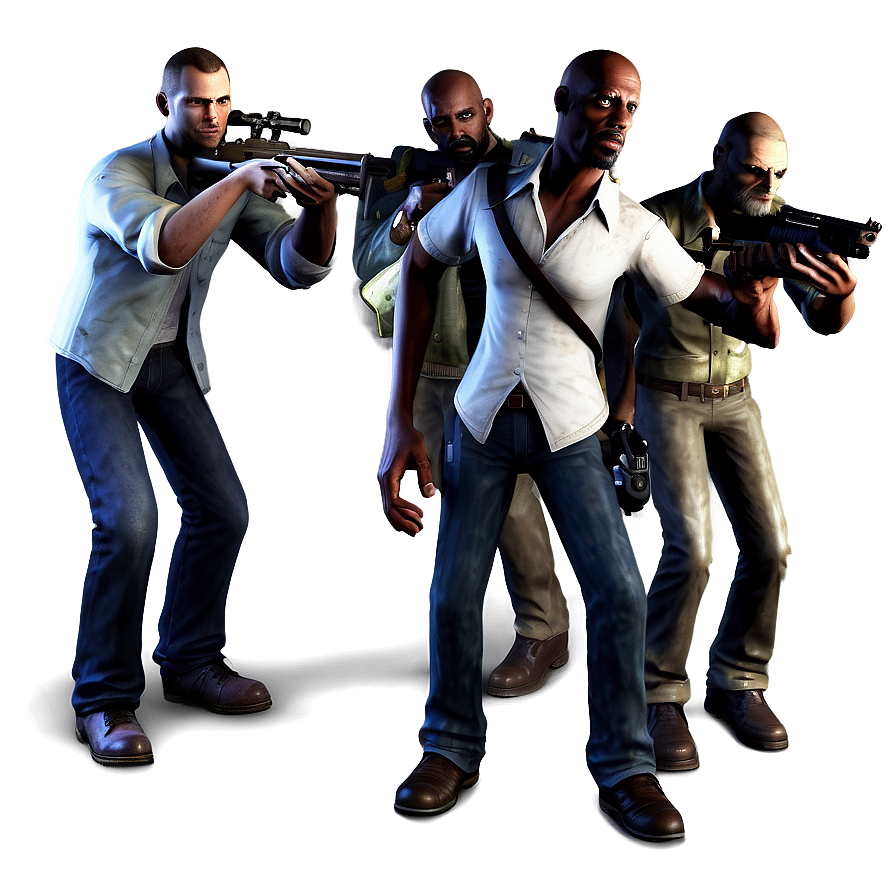 Left 4 Dead 2 Expert Difficulty Png Bcr PNG image