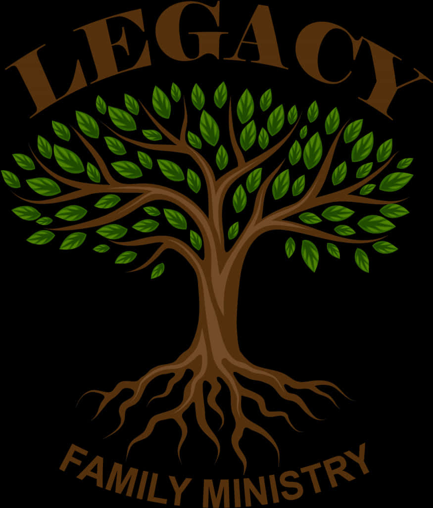 Legacy Family Ministry Tree Logo PNG image