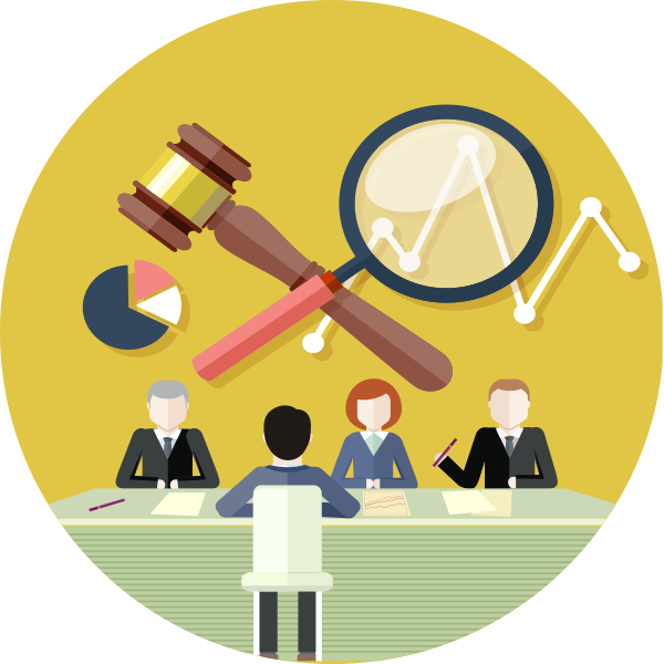 Legal Consultation Animated Scene PNG image