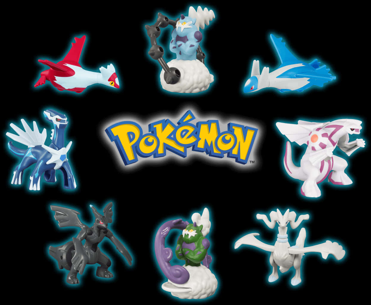 Legendary Pokemon Collection PNG image