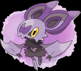 Legendary Pokemon Duskull Illustration PNG image