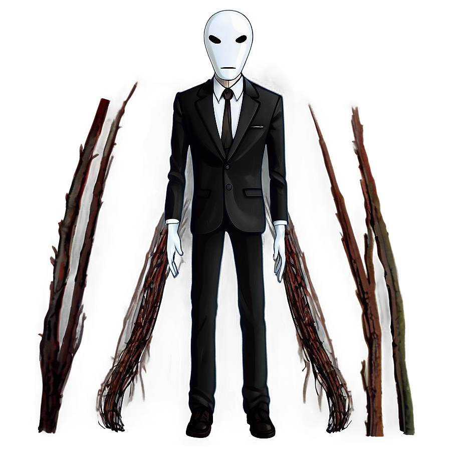 Legendary Slender Man Png 2 PNG image