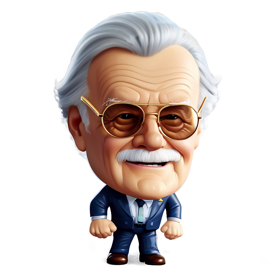 Legendary Stan Lee Illustration Png 34 PNG image