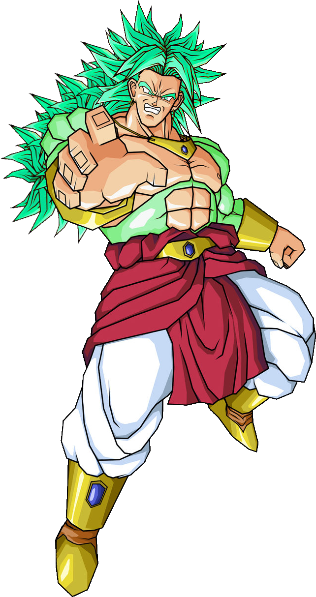 Legendary Super Saiyan Broly Illustration.png | PNGpix.com