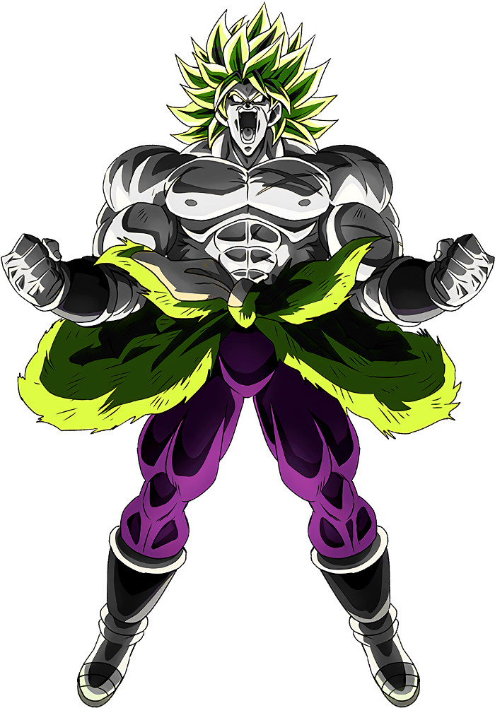 Legendary Super Saiyan Broly.png | PNGpix.com