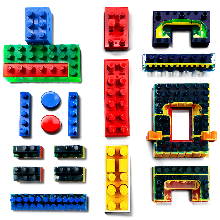 Lego Brick Text Effect Png 06212024 PNG image