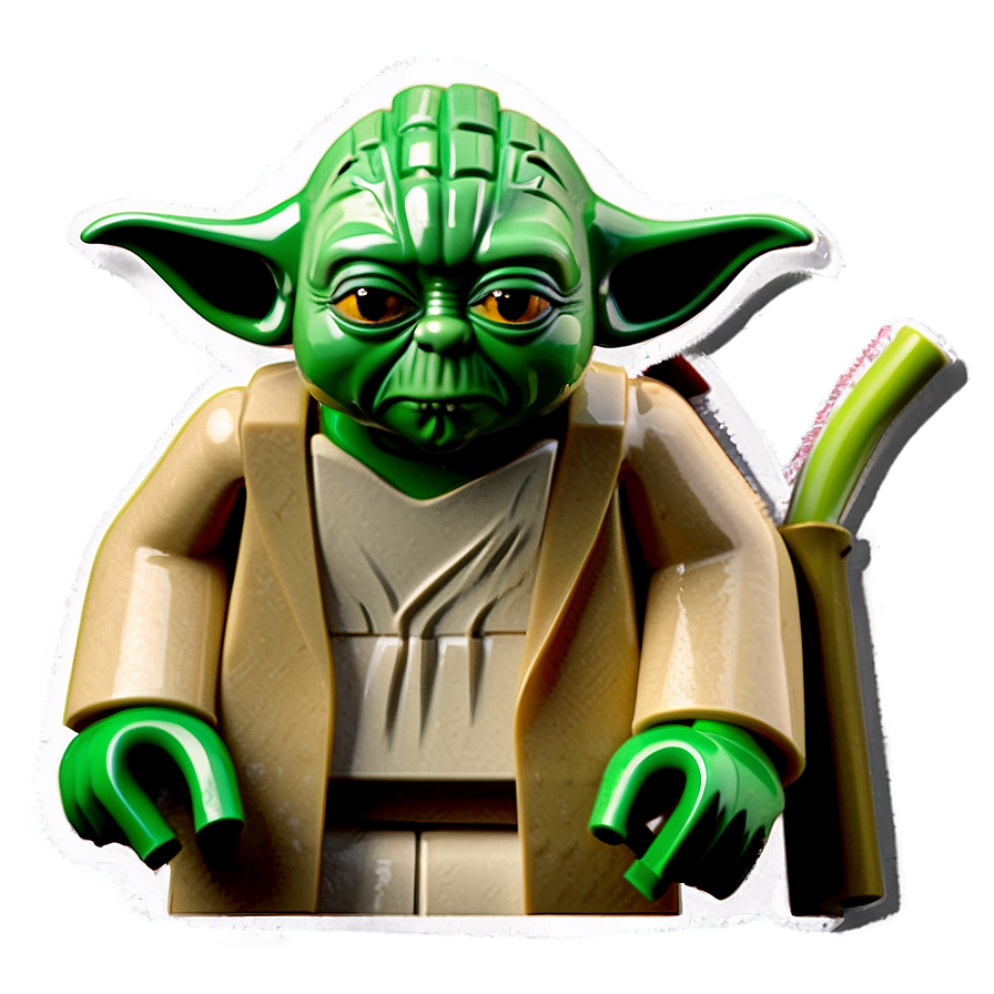 Lego Master Yoda Setup Png 06282024 PNG image