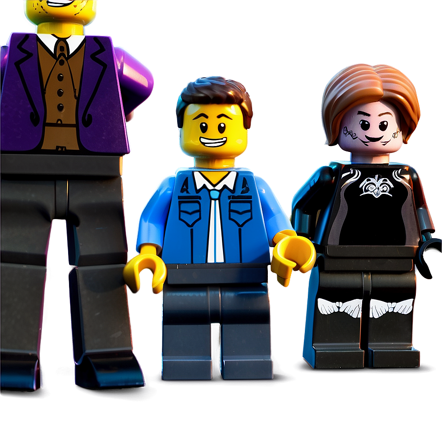 Lego Minifigures Family Png 06262024 PNG image