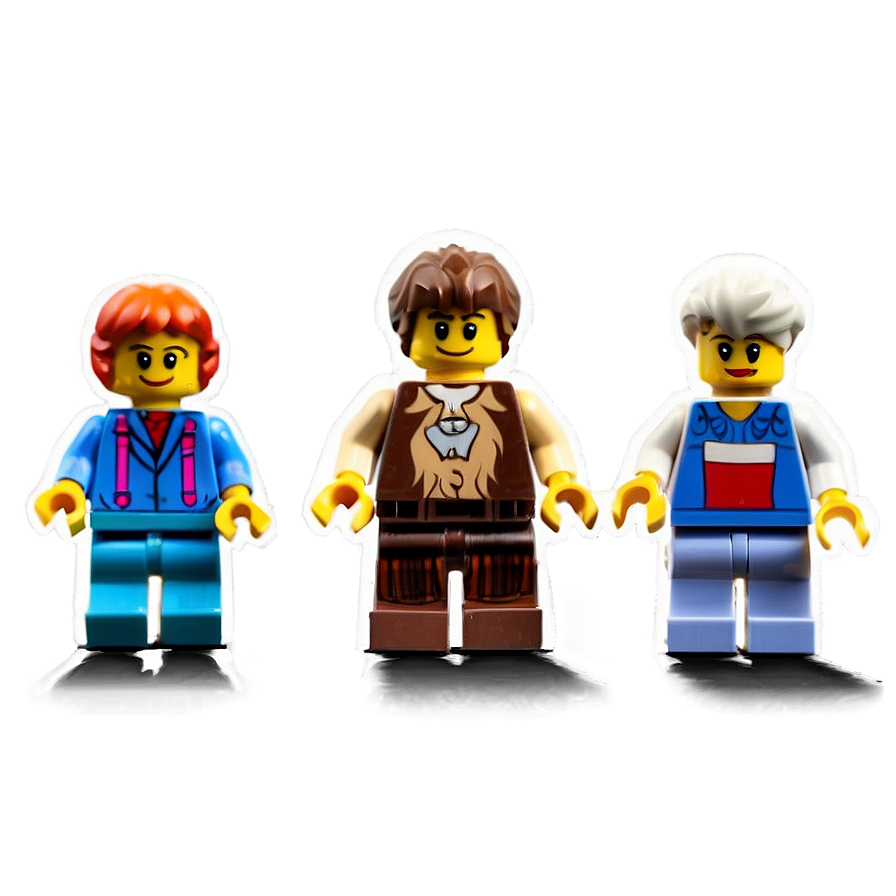 Lego Minifigures Family Png Lax PNG image