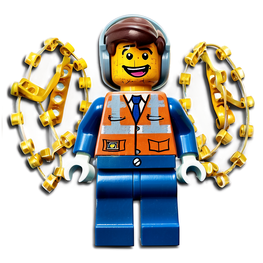 Lego Movie Rex Dangervest Png 06242024 PNG image