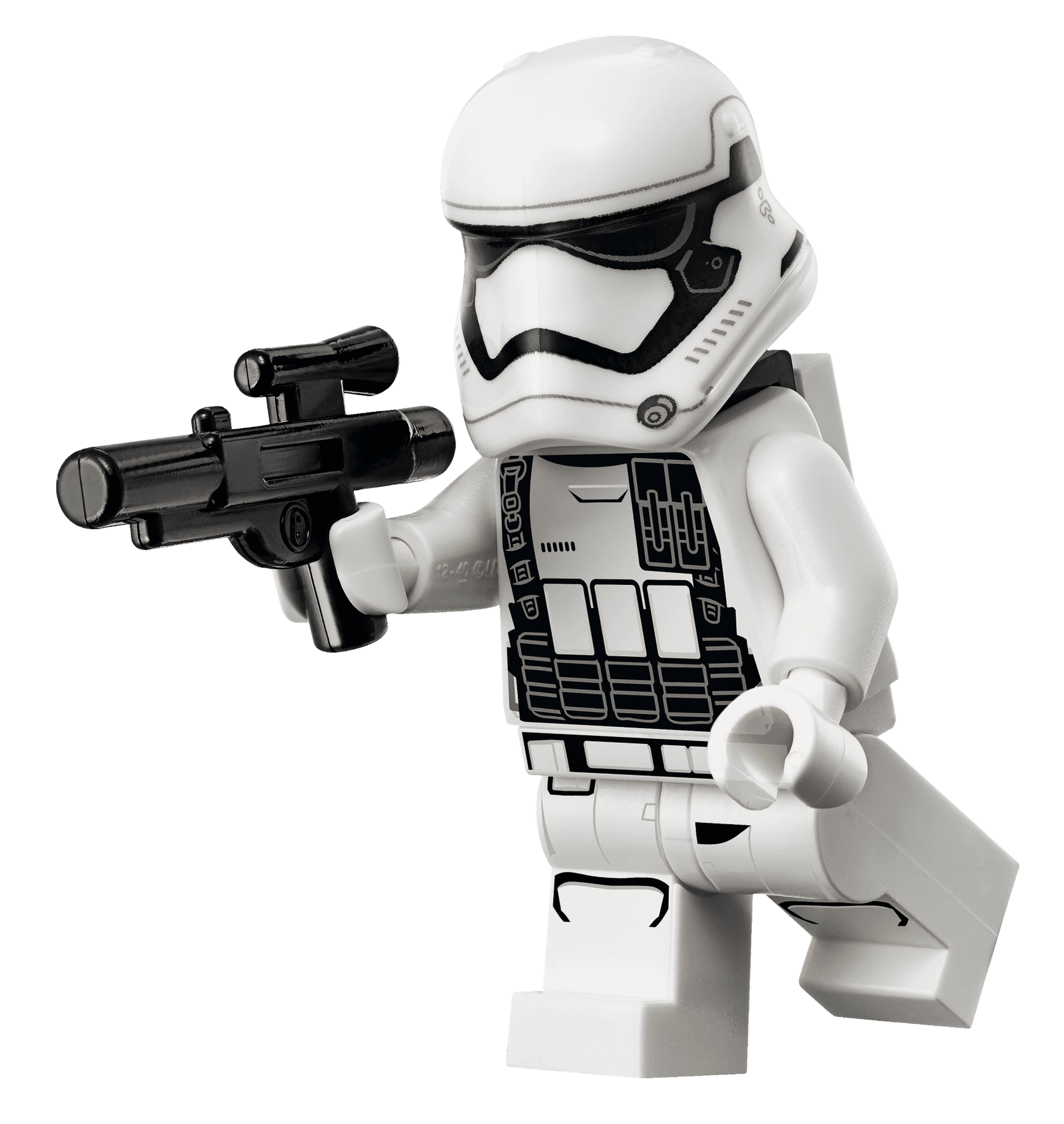 Lego Stormtrooper Action Pose PNG image