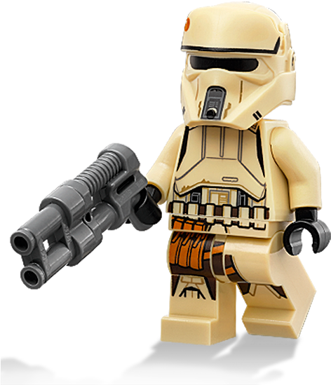 Lego Stormtrooper With Blaster PNG image