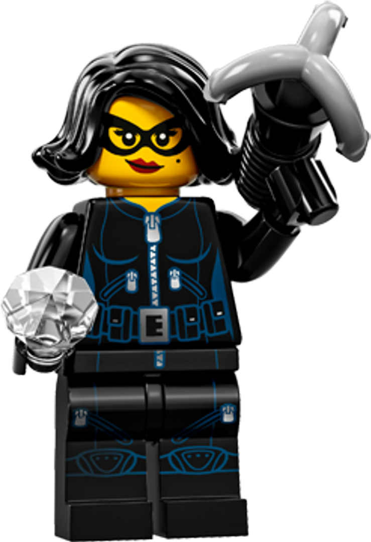 Lego Thief With Diamondand Crowbar PNG image