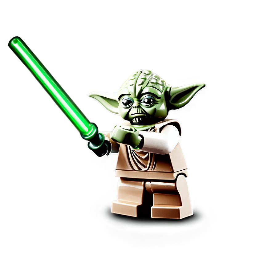 Lego Yoda Brick Figure Png Eoi PNG image