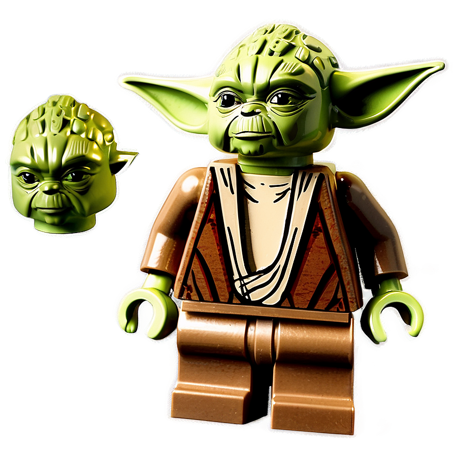 Lego Yoda Display Idea Png Ewc83 PNG image