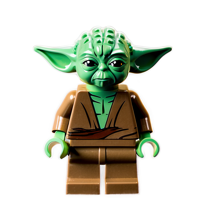 Lego Yoda Figure Png Seg PNG image