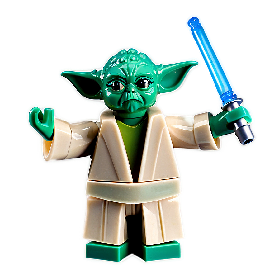 Lego Yoda Mini Figurine Png Sys58 PNG image