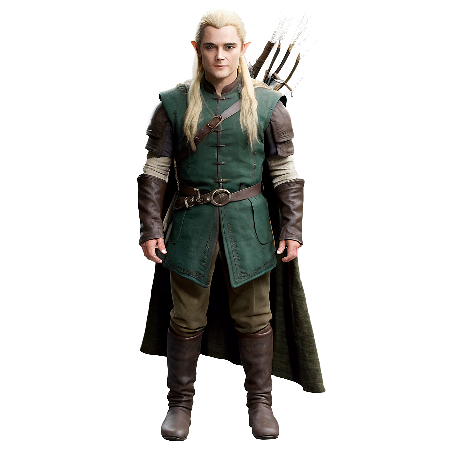 Legolas Fellowship Outfit Png Tga PNG image