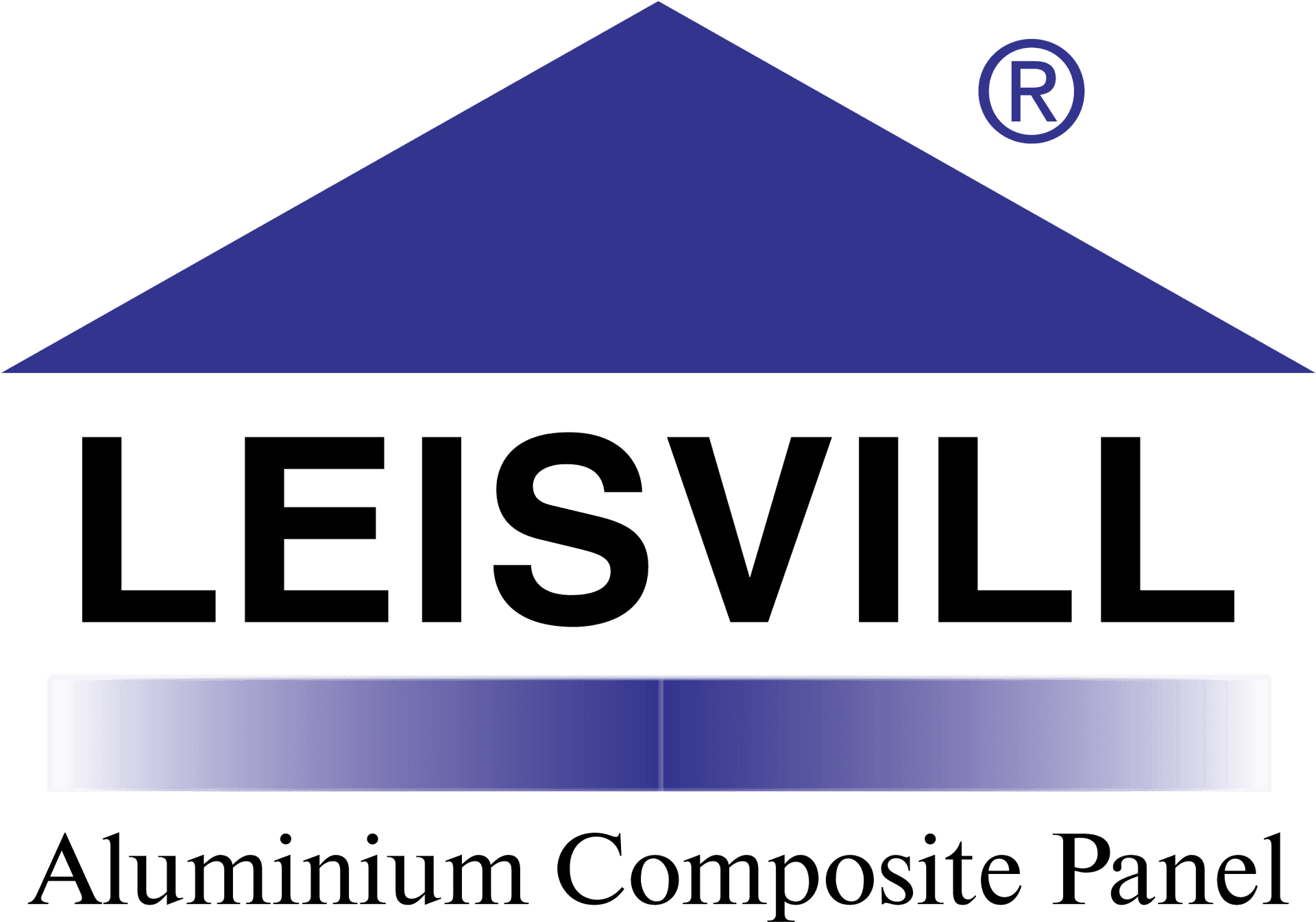 Leisvill Logo Aluminium Composite Panel PNG image