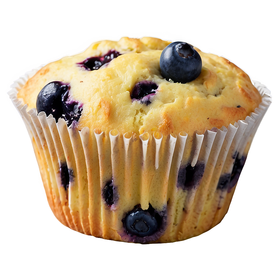 Lemon Blueberry Muffin Png Mdy91 PNG image