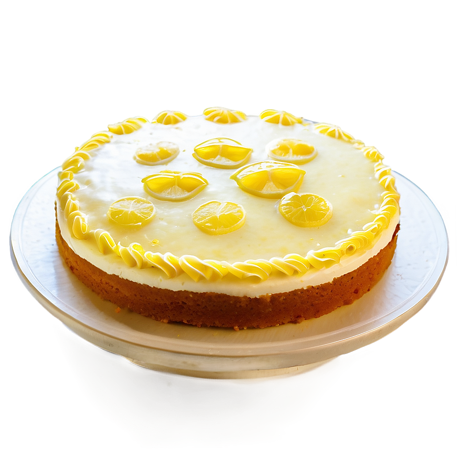 Lemon Cake Png 05042024 PNG image