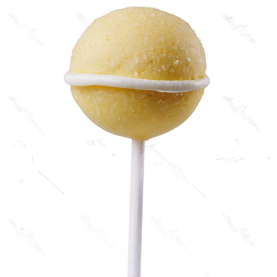 Lemon Cake Pop Png 06212024 PNG image