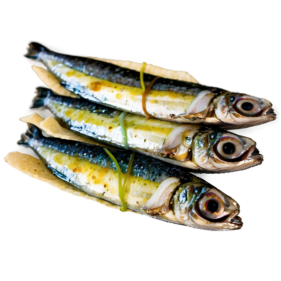 Lemon Garlic Sardines Png 55 PNG image